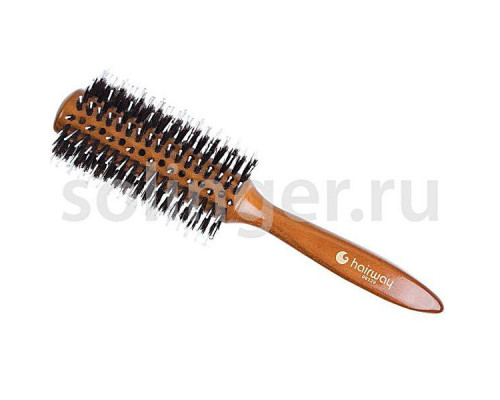 Брашинг Hairway Glossy Wood дер.щет-пласт.28 мм (06928)