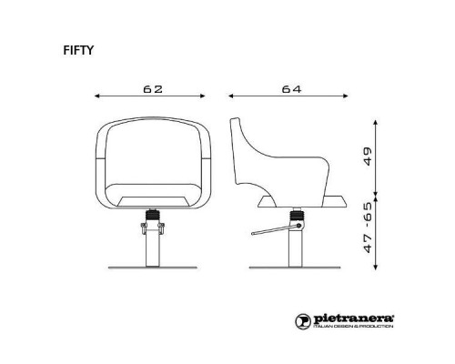 Кресло парикмахерское FIFTY